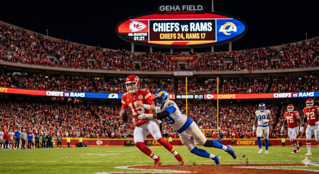 Kansas City Chiefs vs Rams 2026